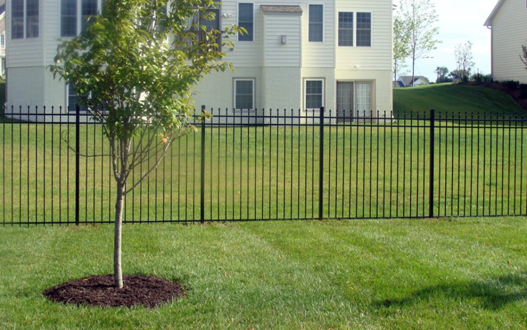 15-Alumi-Guard Belmont Pressed Spear Aluminum Fence 3