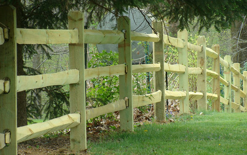 3-POST & RAIL - 3 RAIL split rail